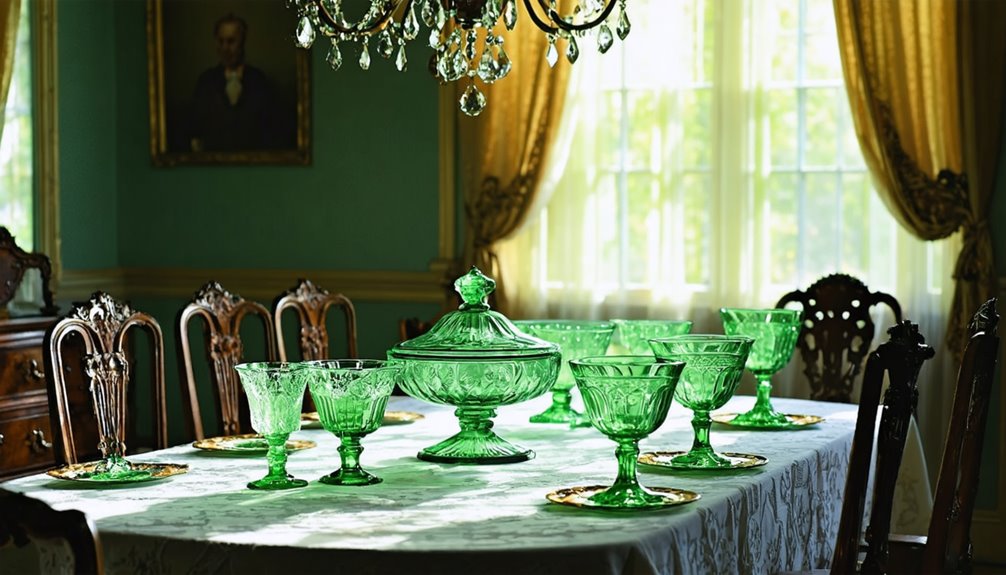 Early American Uses of Uranium Glass