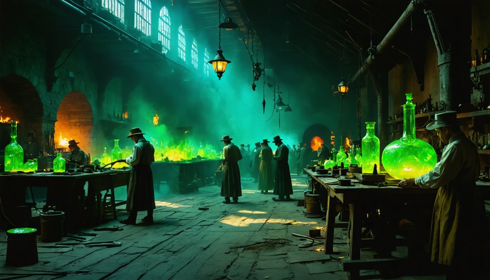 Notable Early Manufacturers of Uranium Glass