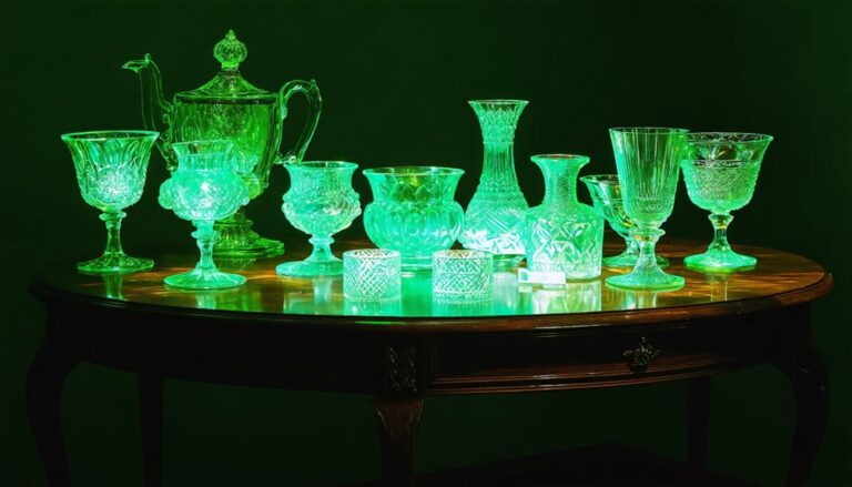 The Impact of Uranium Glass on Decorative Arts