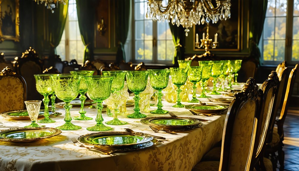 The Role of Uranium Glass in 19th Century Tableware
