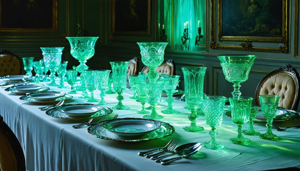 The Role of Uranium Glass in 19th Century Tableware