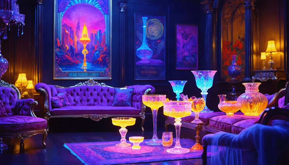Uranium Glass in Early Advertising and Marketing